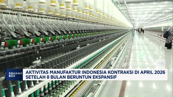 Aktivitas Manufaktur Indonesia Kontraksi di April 2026