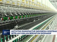 Aktivitas Manufaktur Indonesia Kontraksi di April 2026