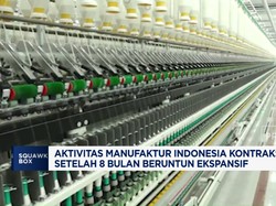 Aktivitas Manufaktur Indonesia Kontraksi di April 2026