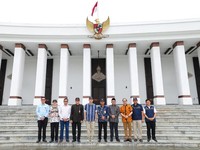 Direktur Utama BPJS Kesehatan, Prihati Pujowaskito, beserta jajaran melakukan kunjungan kerja ke sejumlah fasilitas kesehatan di wilayah Kalimantan Timur, termasuk Rumah Sakit Umum Pusat (RSUP) Ibu Kota Nusantara (IKN), pada Minggu (3/5/2026). (OIKN)