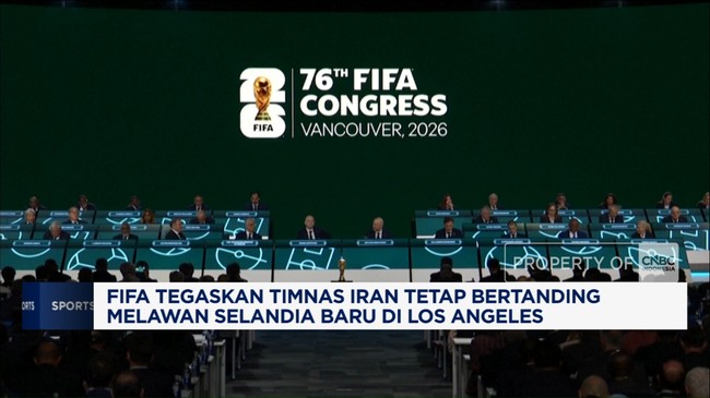 Video: FIFA Tegaskan Timnas Iran Tetap Bertanding Lawan Selandia Baru