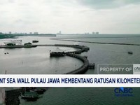 Giant Sea Wall Pulau Jawa Membentang Ratusan Kilometer