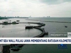 Giant Sea Wall Pulau Jawa Membentang Ratusan Kilometer