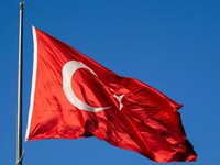 Ilustrasi bendera Turki. (Dok. Pexels)