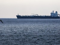 Ilustrasi kapal tanker. (Photo by Patrick T. Fallon / AFP)