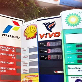 Infografis, Resmi Naik! Daftar terBaru Harga BBM di Semua SPBU RI