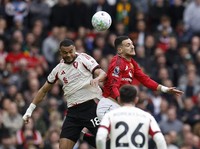 MU menaklukkan Liverpool dalam laga pekan ke-35 Premier League yang digelar di Old Trafford, Minggu (3/5/2026) malam WIB. Setan Merah memenangi pertandingan dengan skor 3-2. (Action Images via Reuters/Jason Cairnduff)