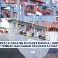 Neraca Dagang RI Maret Diramal Surplus Lagi Akibat Perang