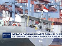 Neraca Dagang RI Maret Diramal Surplus Lagi Akibat Perang