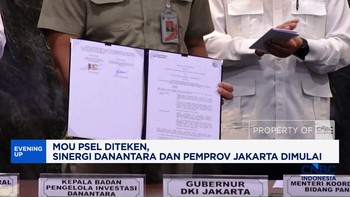 Penandatanganan MOU PSEL, Sinergi Danantara Dan Pemprov Jakarta Untuk Energi Bersih