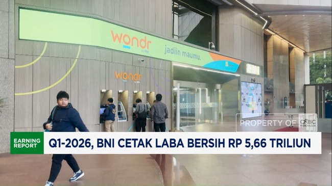 Video: Q1-2026, BNI Cetak Laba Bersih Rp 5,66 Triliun