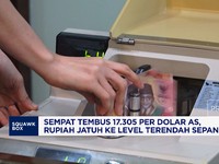 Rupiah Jatuh ke Level Terendah Sepanjang Masa