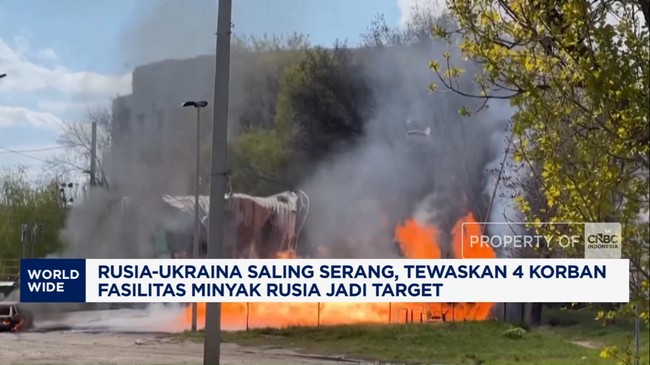 Video: Rusia-Ukraina Saling Serang Tewaskan 4 Korban