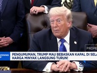 Trump Mau Bebaskan Kapal di Selat Hormuz