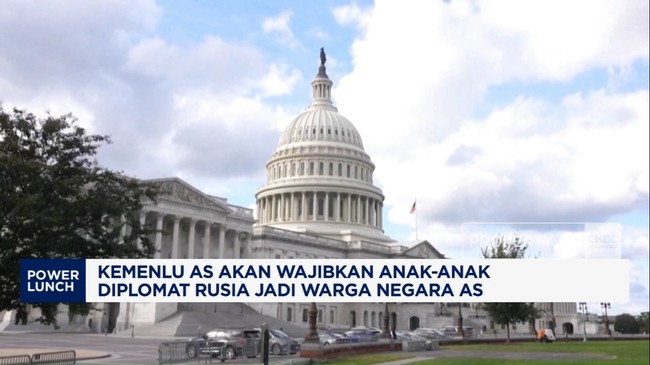 Video: AS Wajibkan Anak-Anak Diplomat Rusia Jadi Warga Negara AS