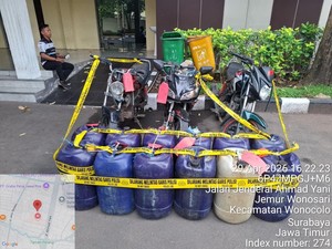 Polisi Bongkar Mafia BBM Subsidi di Probolinggo, 5 Orang Dibekuk