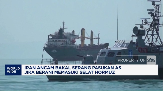 Video: Iran Ancam Bakal Serang AS Jika Berani Memasuki Selat Hormuz