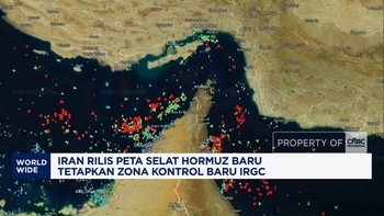 Iran Rilis Peta Selat Hormuz, Tetapkan Zona Kontrol Baru IRGC
