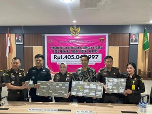 Kejari Lombok Tengah Pamer Hasil Sitaan Kasus Korupsi Rp 1,4 Miliar