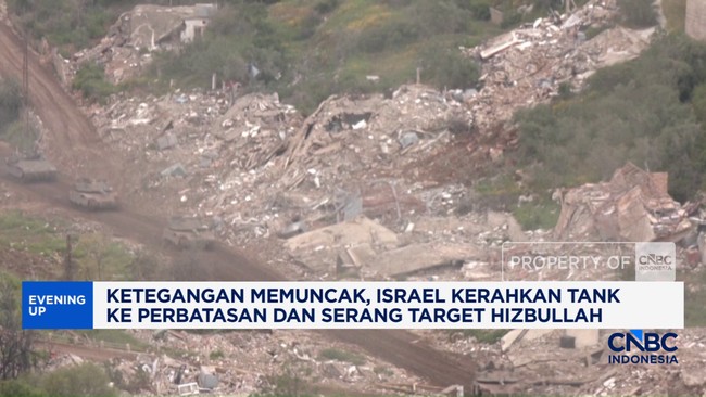 Video: Ketegangan Memuncak, Israel Kerahkan Tank ke Perbatasan