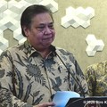 Menko Perekonomian Airlangga Hartarto dalam Konferensi Pers Pertumbuhan PDB TW-1 Tahun 2026. (Tangkapan Layar Youtube)