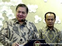 Menko Perekonomian, Airlangga Hartarto. (Tangkapan Layar Youtube)