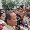 Menteri ESDM, Bahlil Lahadalia saat menyampaikan keterangan pers di Istana Negara, Jakarta, Selasa (5/5/2026). (CNBC Indonesia/Emir Yanwardhana)