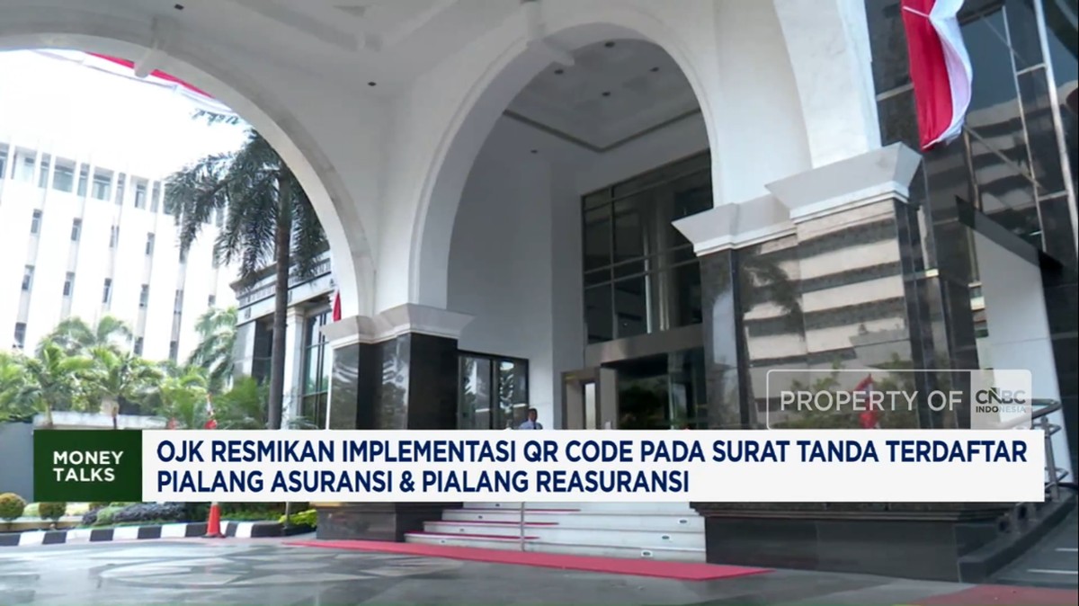 Video: OJK Resmikan QR Code Verifikasi Pialang Asuransi dan Reasuransi