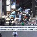 Pertumbuhan Ekonomi RI Q1-2026 Diramal Tembus 5,4% (YoY)