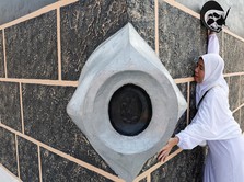 Foto: Jemaah haji asal Indonesia. (Reuters/Ajeng Dinar Ulfiana)