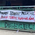 Suasana di depan ponpes Ndolo Kusumo Kecamatan Tlogowungu Kabupaten Pati, Selasa (5/4/2026). (Dok. Detikcom/Dian Utoro Aji)