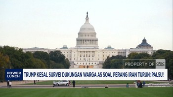 Trump Kesal Survei Dukungan Warga AS Soal Perang Iran Turun