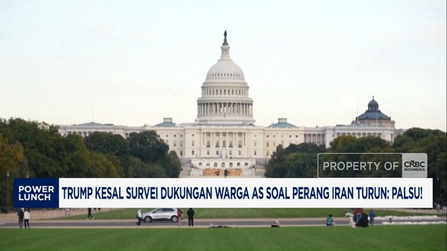 Video: Trump Kesal Survei Dukungan Warga AS Soal Perang Iran Turun