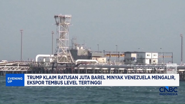 Video: Trump Klaim Ratusan Juta Barel Minyak Venezuela Mengalir