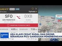 UEA Klaim Cegat Rudal Dan Drone, Serangan Picu Gangguan Penerbangan
