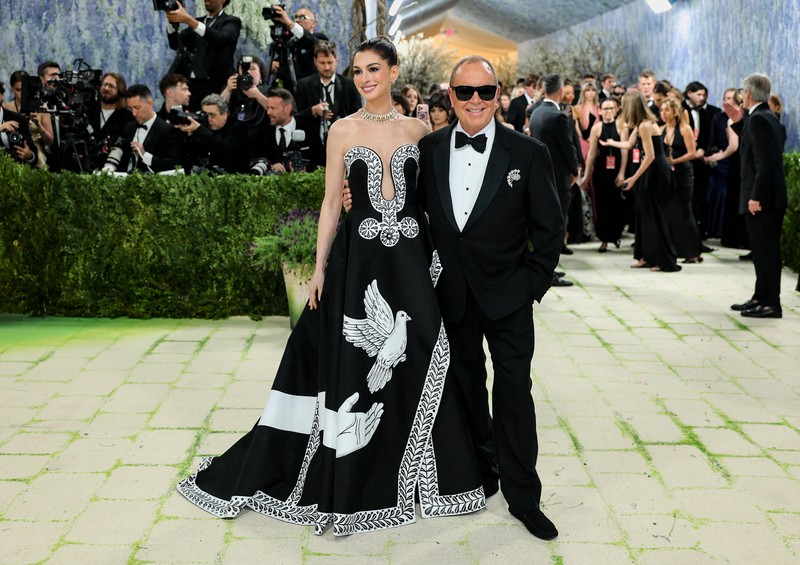 Katy Perry poses during the Met Gala, an annual fundraising gala held for the benefit of the Metropolitan Museum of Art's Costume Institute with this year's theme 'Costume Art' in New York City, New York, U.S., May 4, 2026. REUTERS/Daniel Cole     TPX IMAGES OF THE DAY