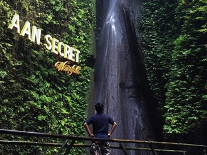 Aan Secret Waterfall: Destinasi di Klungkung yang Dipertahankan Tetap Sepi