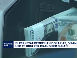 BI Perketat Pembelian Dolar AS