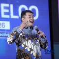Country Manager for FSI & PS, HPE Indonesia, Henry Lo saat menyampaikan pemaparan dalam Tech & Telco Forum 2026 di Jakarta, Rabu (6/5/2026). (CNBC Indonesia/Tri Susilo)