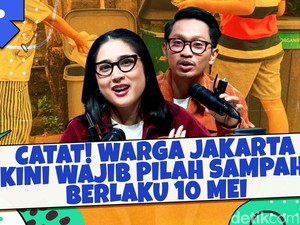 Catat! Warga Jakarta Kini Wajib Pilah Sampah, Berlaku 10 Mei