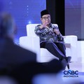 Direktur Guru Pendidikan Menengah dan Pendidikan Khusus Arif Jamali saat menyampaikan pemaparan dalam Tech & Telco Forum 2026 di Jakarta, Rabu (6/5/2026). (CNBC Indonesia/Tri Susilo)