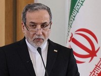 (FILES) Iranian Foreign Minister Abbas Araghchi attends a joint press conference with his Iraqi counterpart Fuad Hussein in Tehran on January 18, 2026. Iranian Foreign Minister Abbas Araghchi arrived in Beijing on May 6, 2026 ahead of scheduled talks