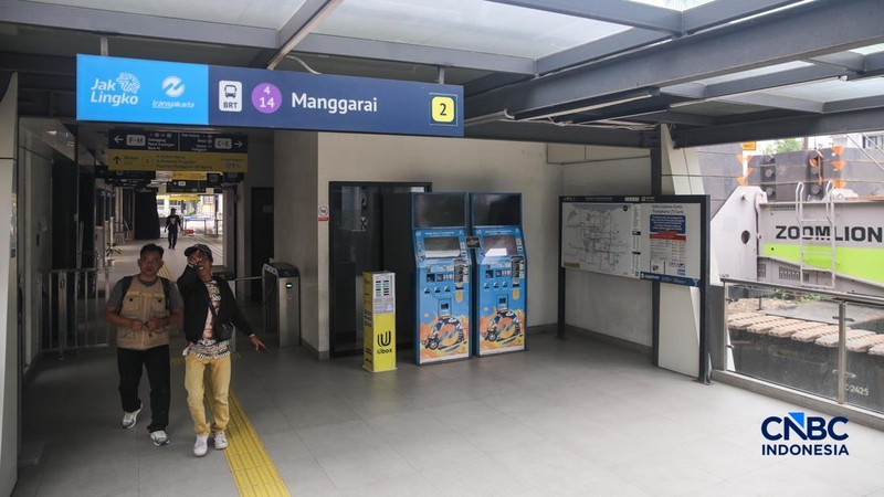 Halte bus TransJakarta Manggarai
