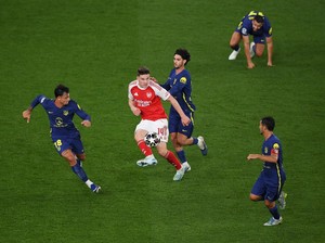 Saka Cetak Gol, Rice MOTM, Gyokeres yang Dipuji Arteta
