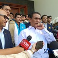 Menteri Pertanian/Kepala Bapanas, Amran Sulaiman menerima kunjungan 100 Badan Eksekutif Mahasiswa (BEM) dari seluruh Indonesia di kediaman pribadinya, Jakarta, Rabu (6/5/2026). (CNBC Indonesia/Martyasari Rizky)