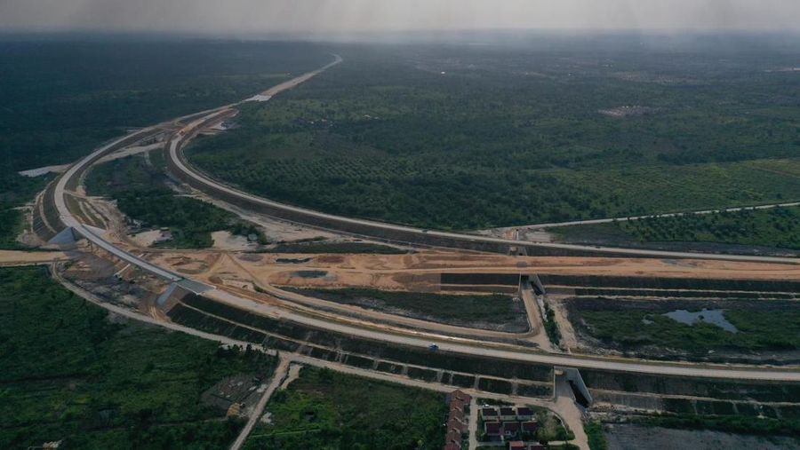 Penampakan Junction Pekanbaru - Bypass Pekanbaru. (Dok: Hutama Karya)