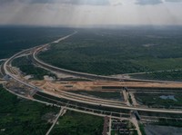 Penampakan Junction Pekanbaru - Bypass Pekanbaru. (Dok: Hutama Karya)