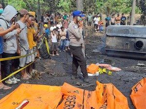 16 Orang Tewas dalam Kecelakaan Bus ALS VS Truk Tangki BBM di Muratara