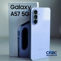 Samsung Galaxy A57 5G. (CNBC Indonesia/Muhammad Sabki)