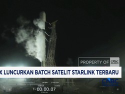 Spacex Luncurkan Batch Satelit Starlink Terbaru